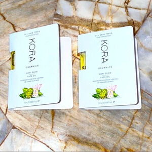 Lot of 2 Kora Organics Face Oil Mini Tube Travel Sz